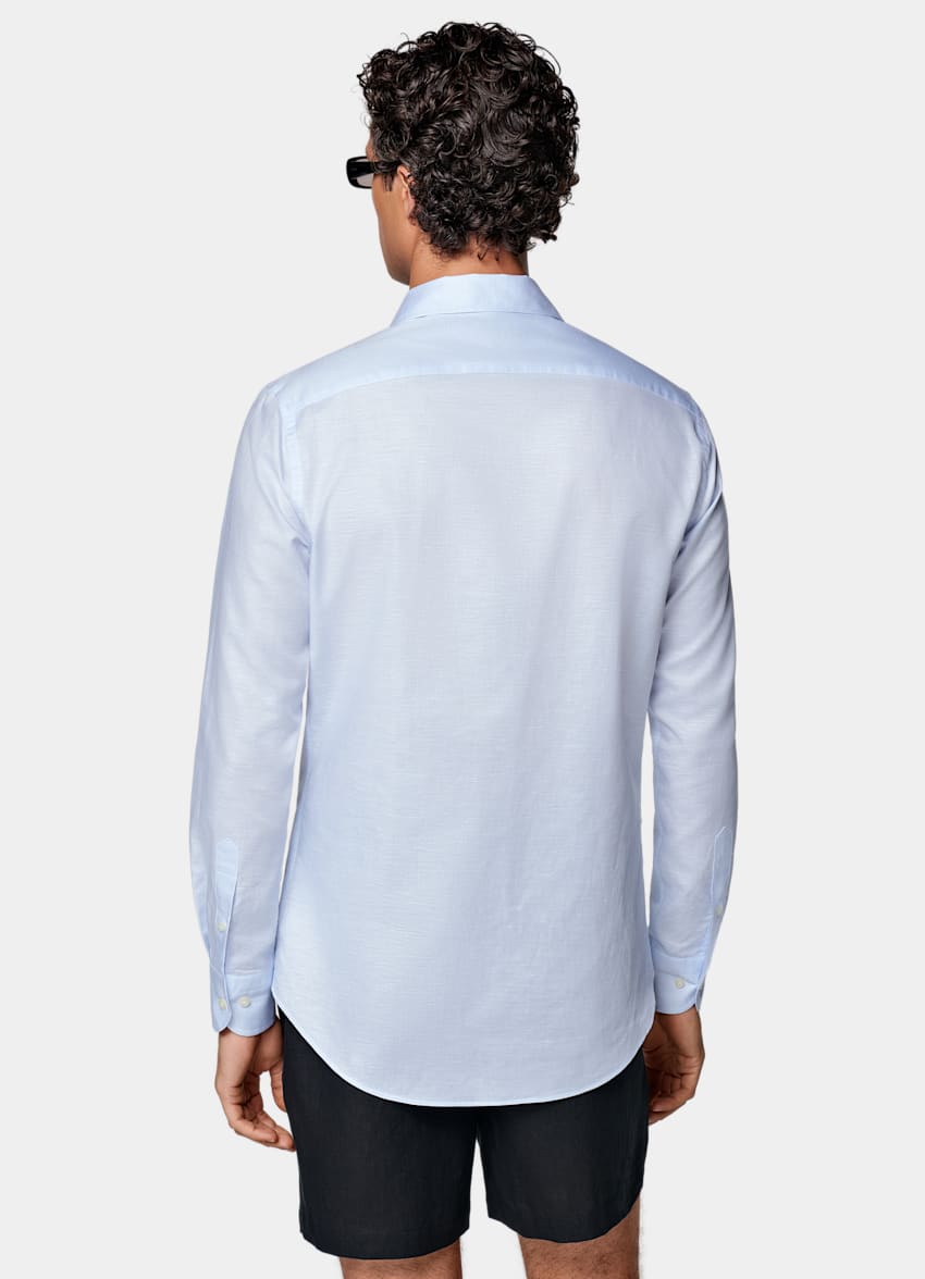 Light Blue Classic Collar Shirt