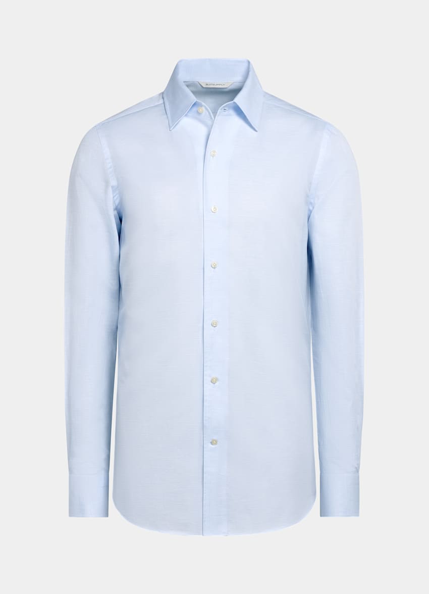 Light Blue Classic Collar Shirt