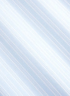 Light Blue Striped Widespread Collar Shirt