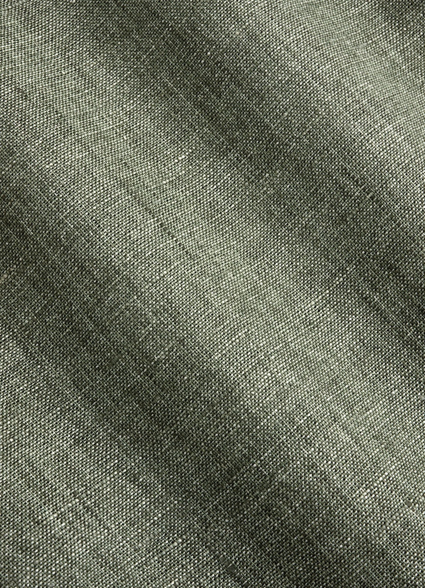 Green Linen Shirt