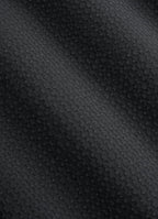 Black Cotton Short Sleeve Shirt