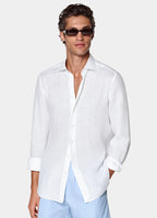 White Linen Shirt