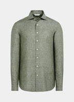 Green Linen Shirt