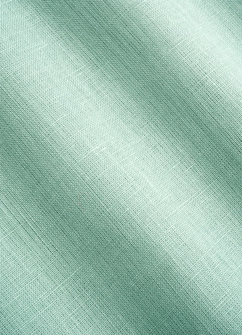 Mid Green Linen Shirt