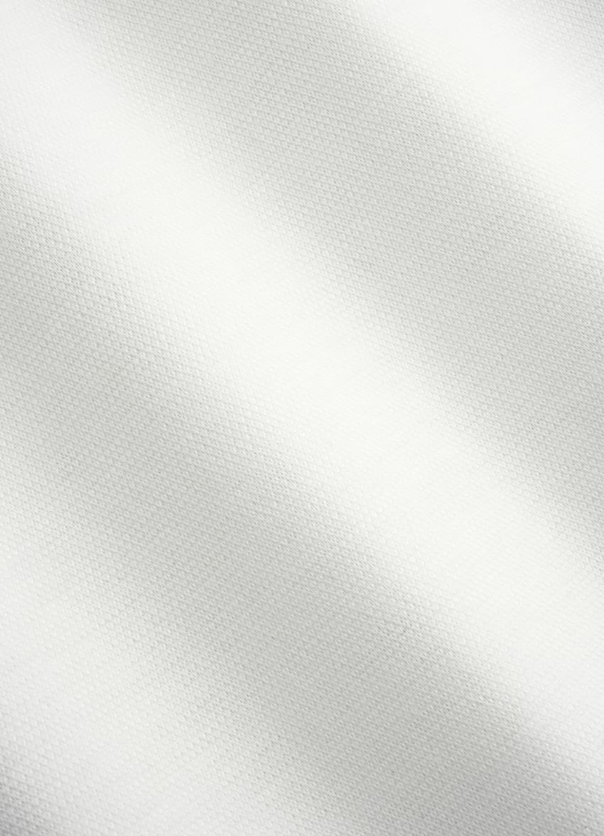 Off-White Knitted Cotton Silk Shirt