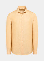 Orange Linen Shirt