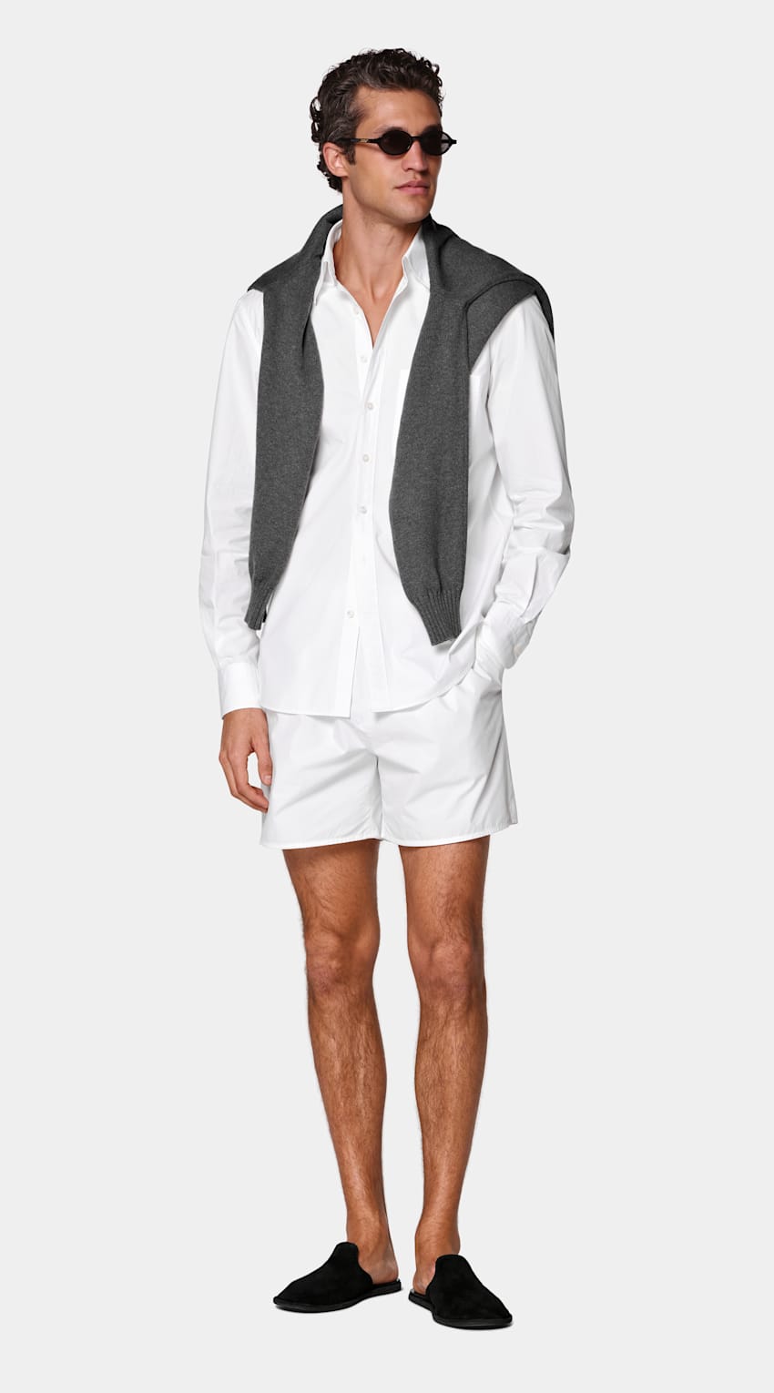 White Cotton Shirt
