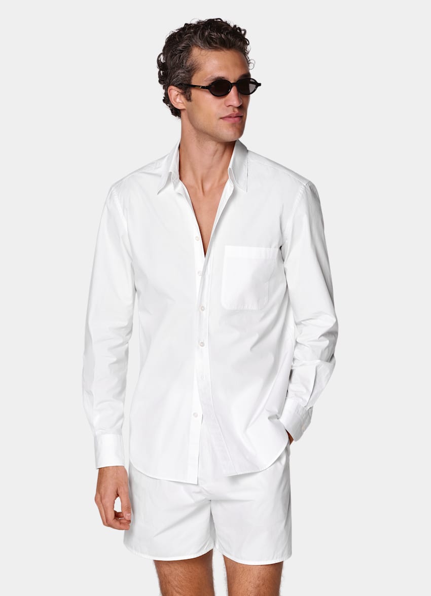 White Cotton Shirt