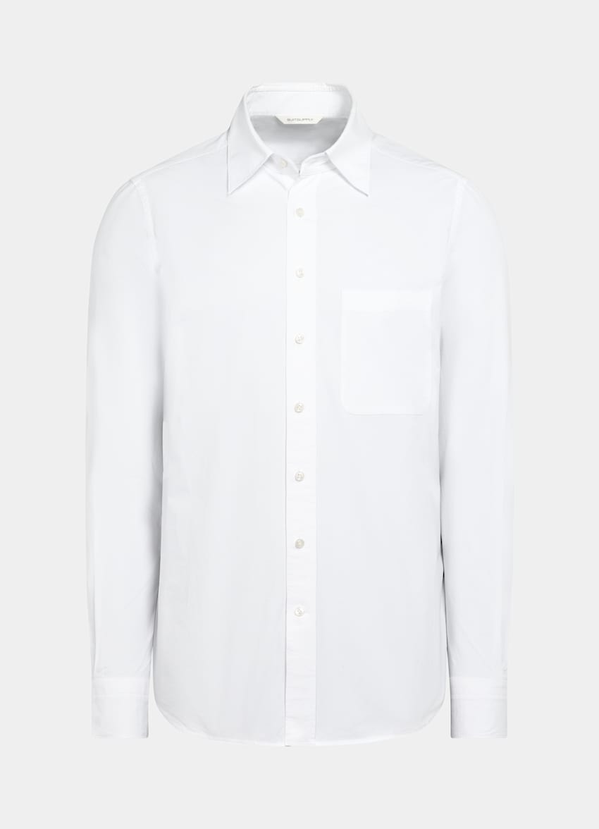 White Cotton Shirt