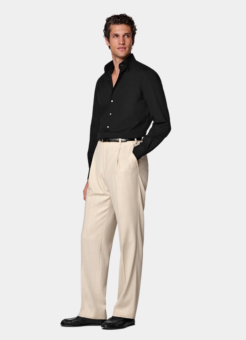 Black Cotton Shirt