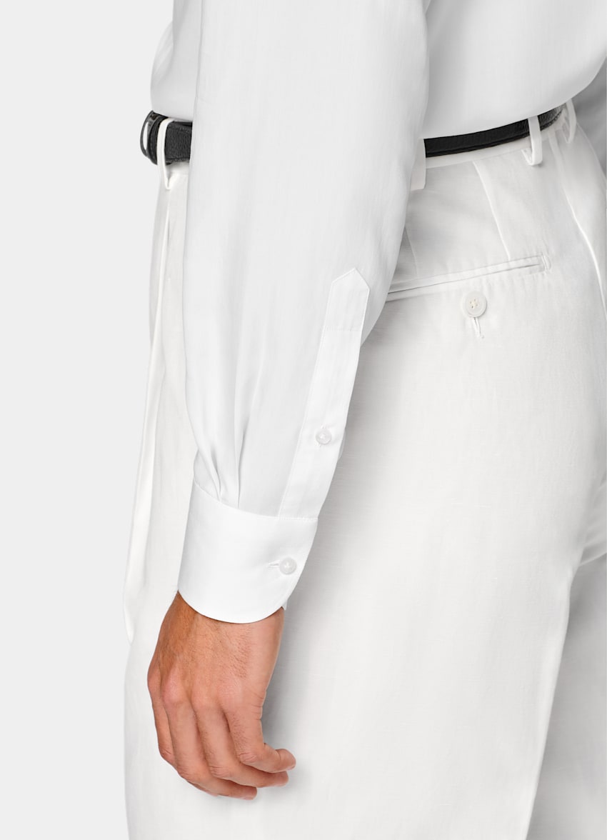 Off-White Lyocell SIlk Shirt