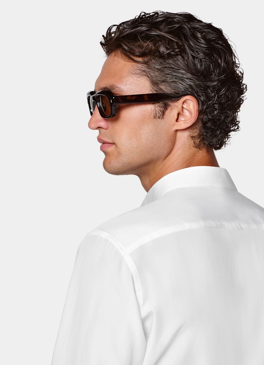 Off-White Lyocell SIlk Shirt
