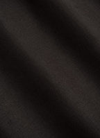 Dark Brown Linen Silk Overshirt
