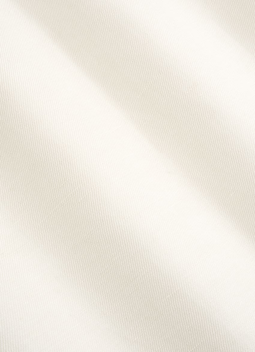 Off-White Linen Silk Overshirt