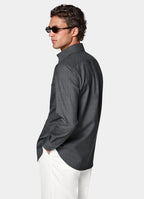Dark Grey Wool Overshirt