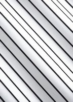 Black Striped Point Collar Shirt