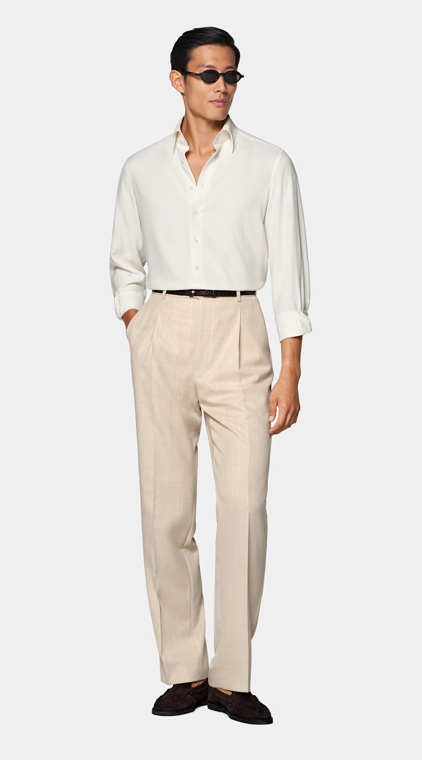 Off-White Point Collar Shirt