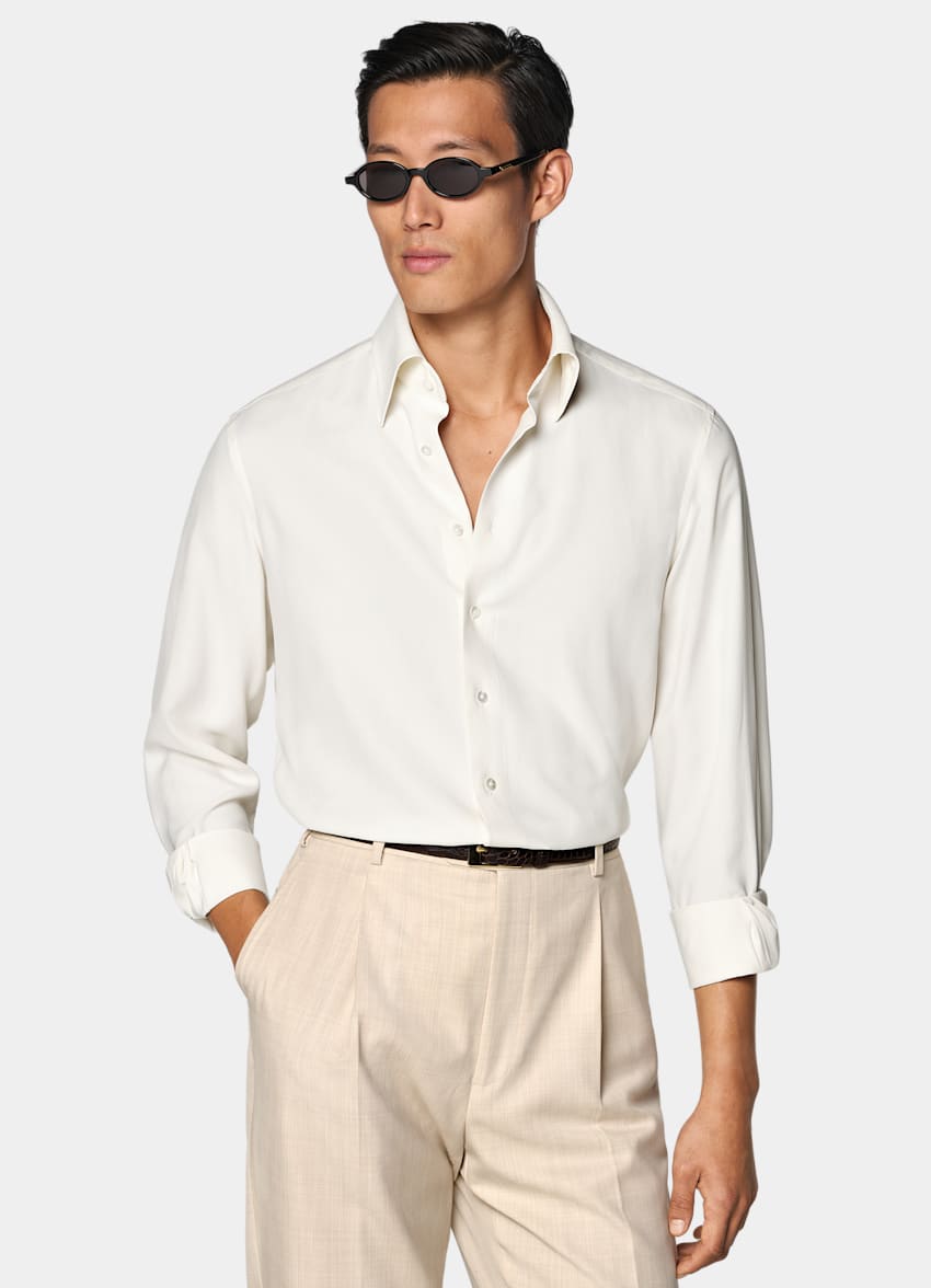Off-White Point Collar Shirt