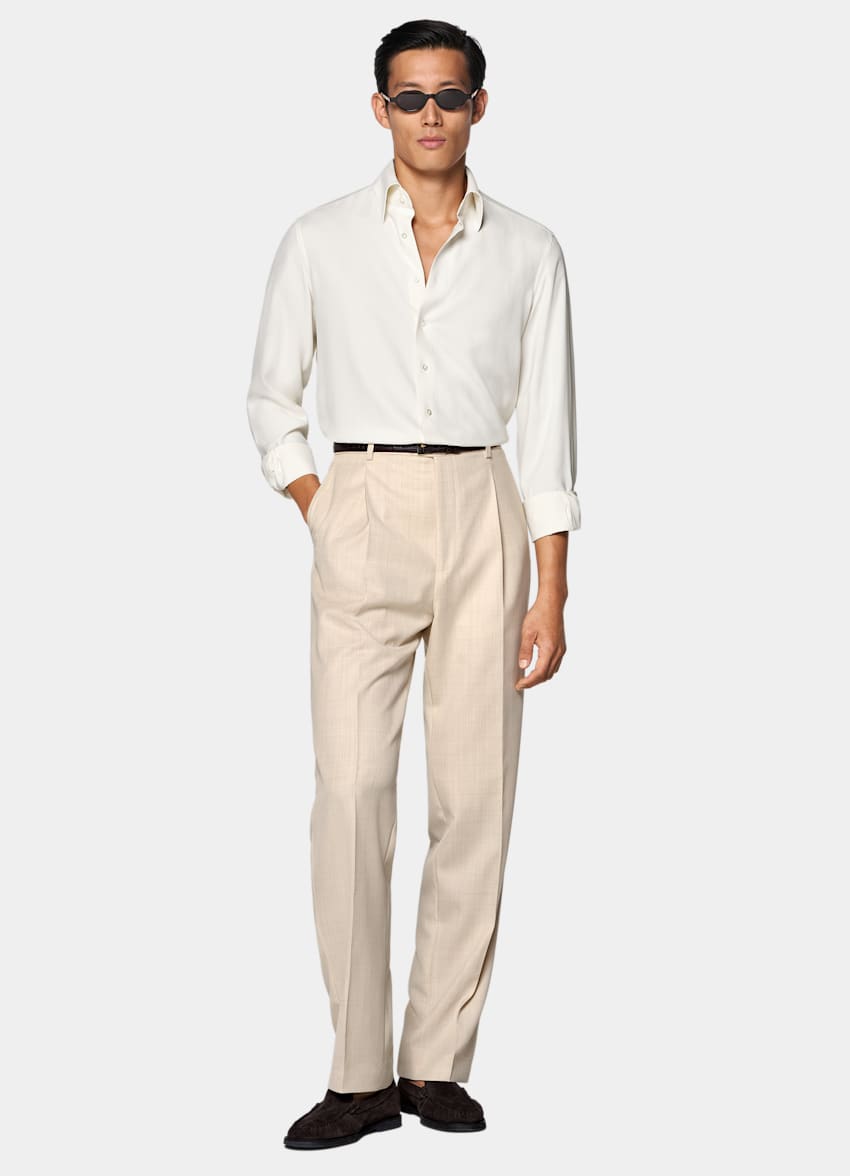 Off-White Point Collar Shirt