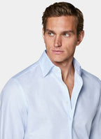 Light Blue Classic Collar Shirt