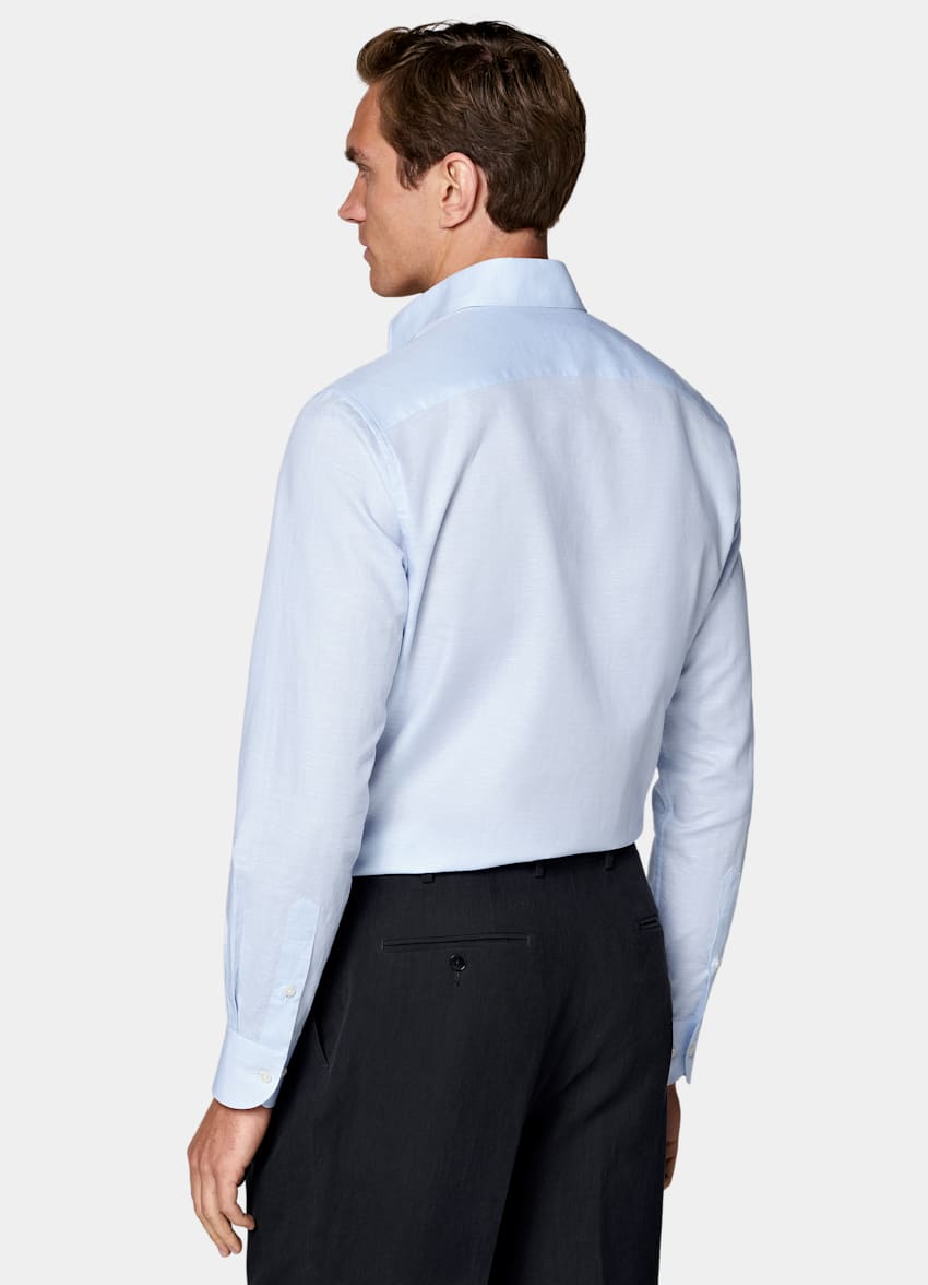 Light Blue Classic Collar Shirt