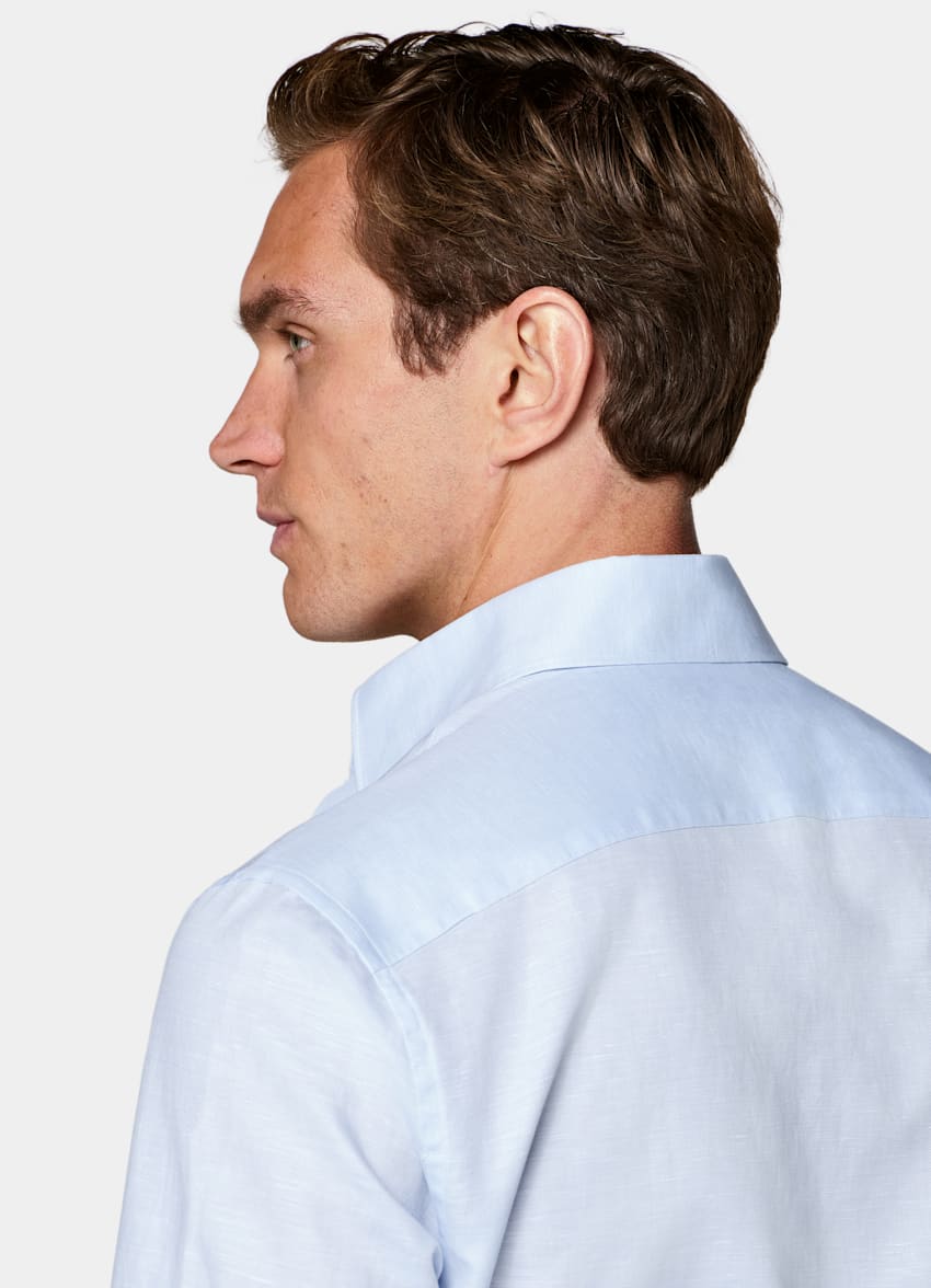 Light Blue Classic Collar Shirt