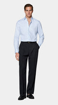 Light Blue Classic Collar Shirt