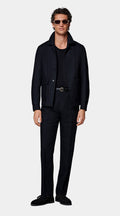 Navy Bomber Jacket