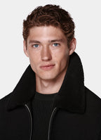 Black Bomber Jacket