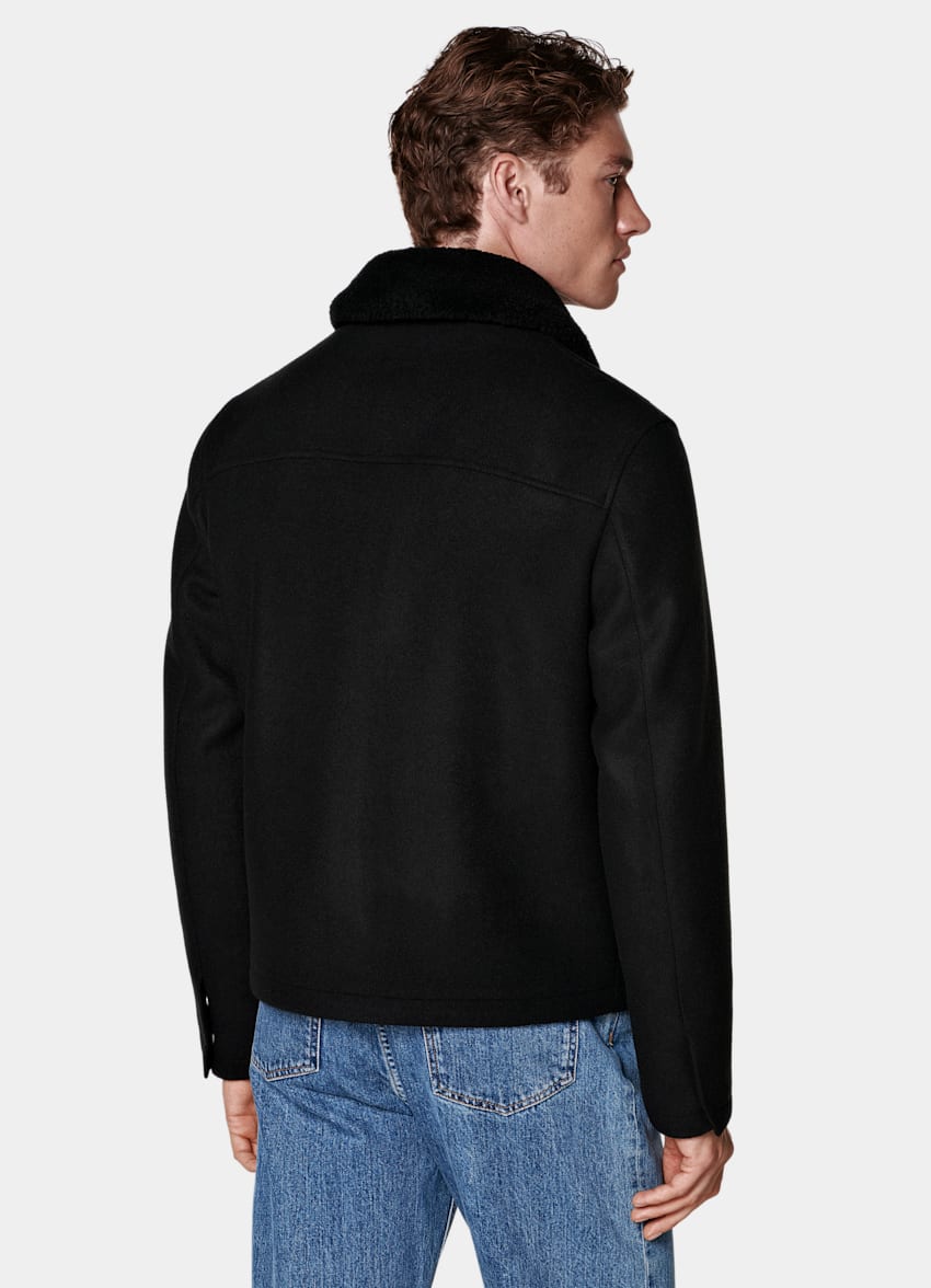 Black Bomber Jacket