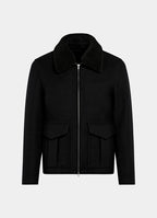 Black Bomber Jacket