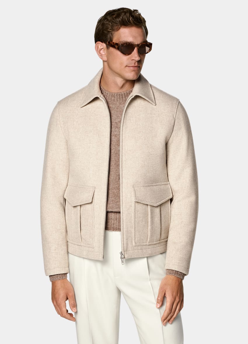 Sand Bomber Jacket