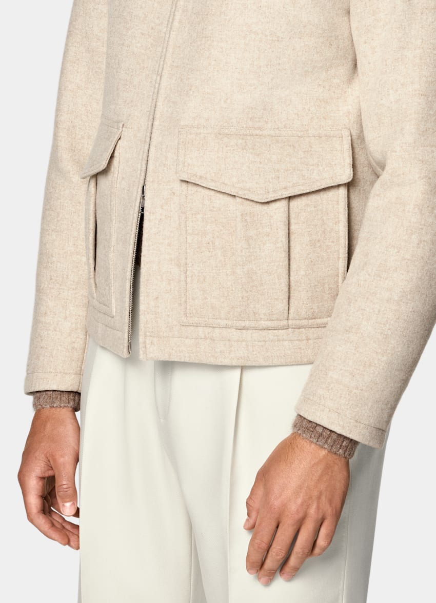 Sand Bomber Jacket