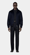 Navy Bomber Jacket