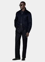 Navy Bomber Jacket