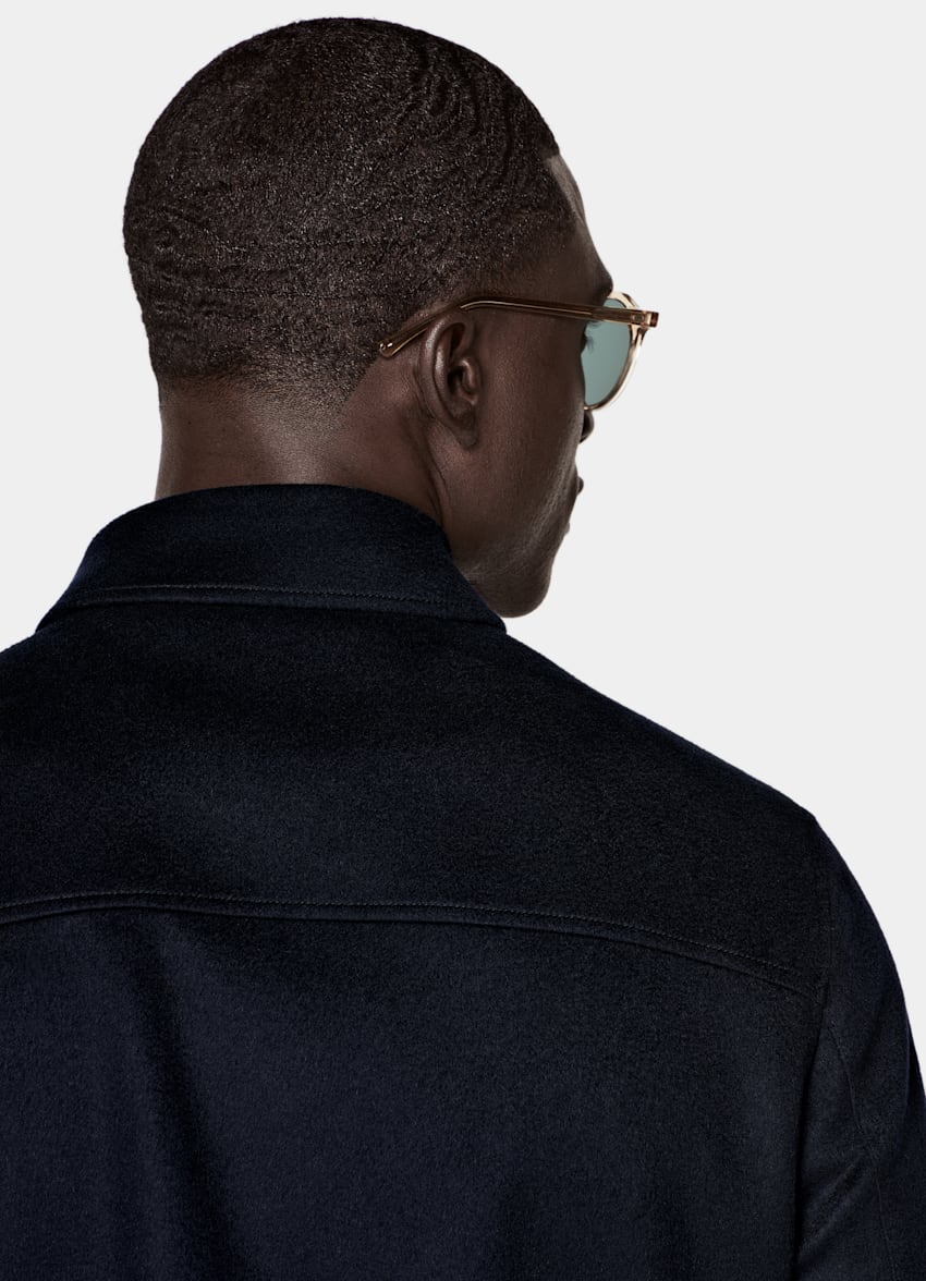Navy Bomber Jacket