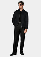 Black Bomber Jacket