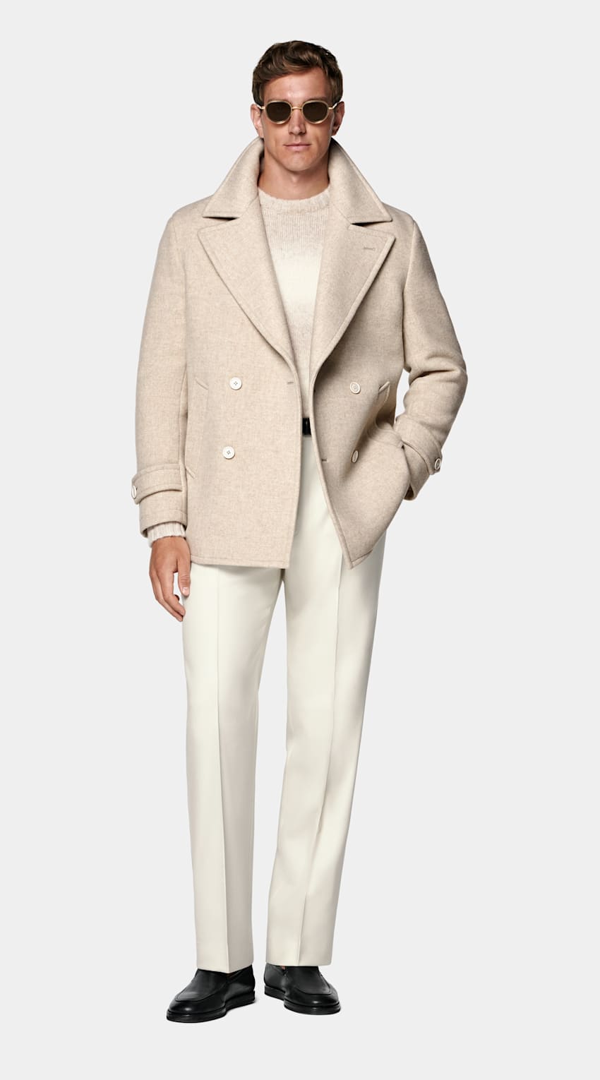 Sand Peacoat