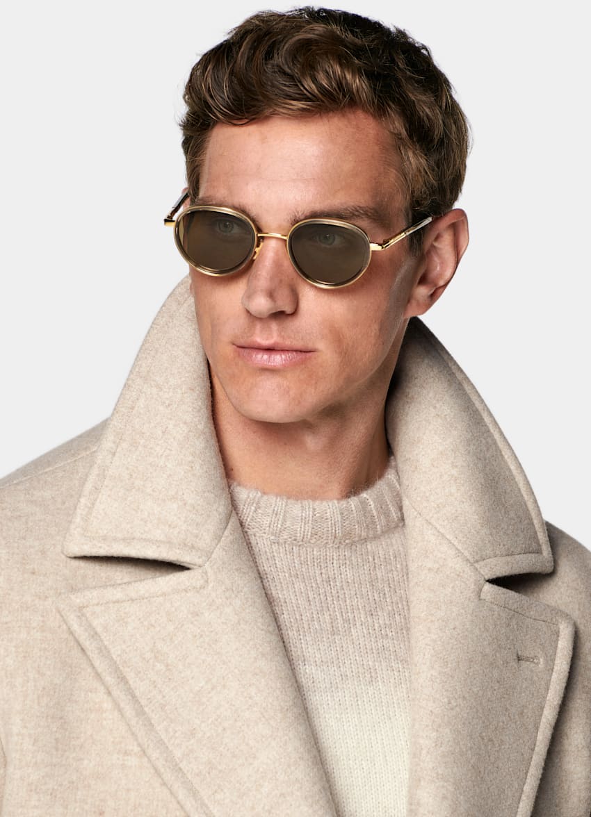 Sand Peacoat