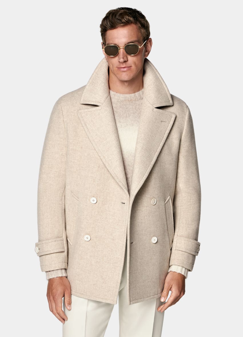 Sand Peacoat