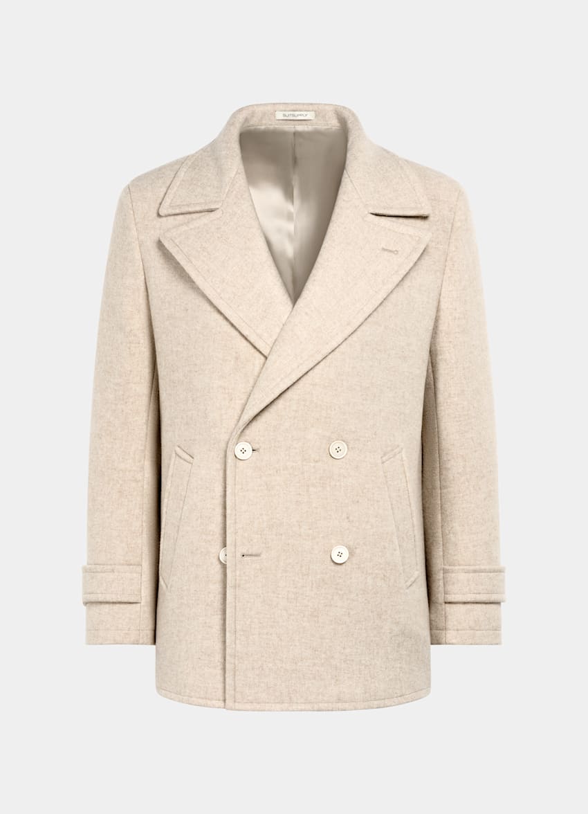 Sand Peacoat