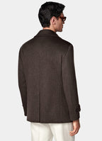 Dark Brown Peacoat