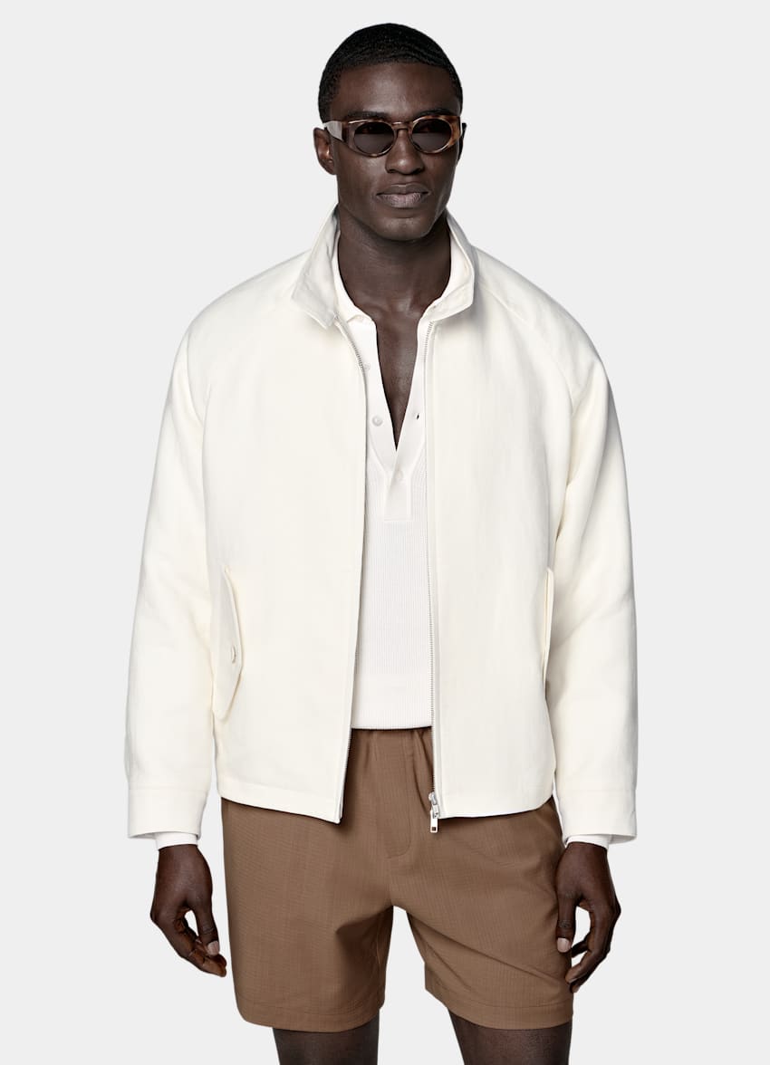 Off-White Raglan Bomber Jacket
