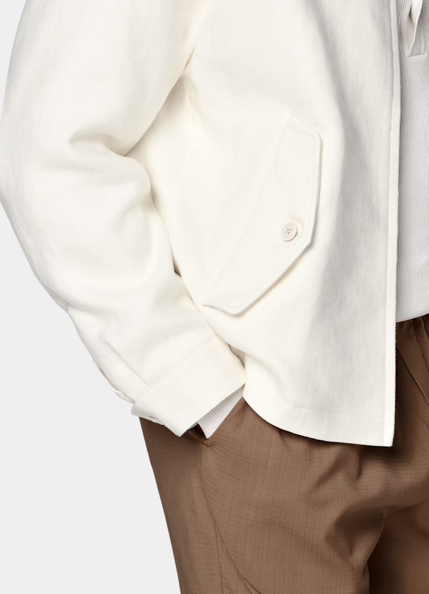 Off-White Raglan Bomber Jacket