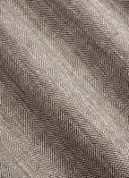 Dark Brown Herringbone Raglan Bomber Jacket