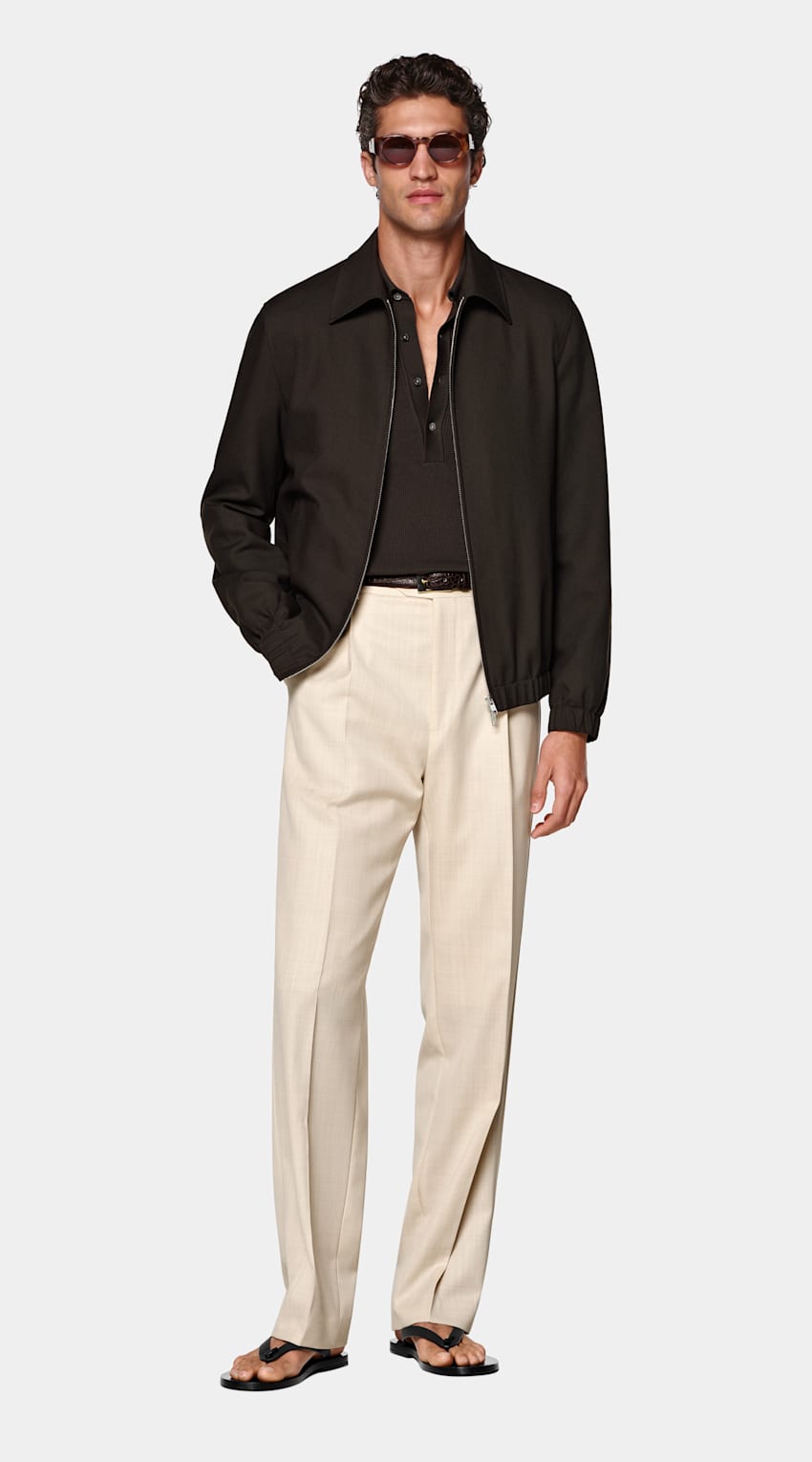 Brown Bomber Jacket