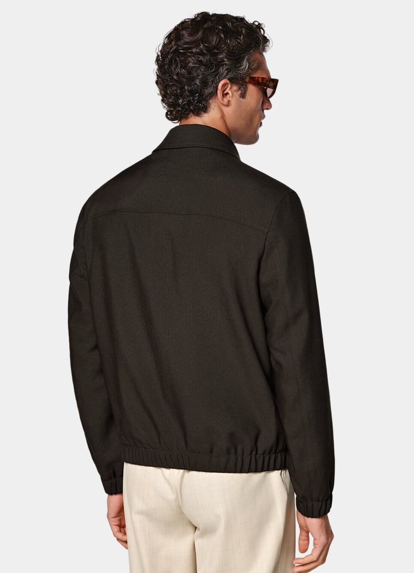 Brown Bomber Jacket