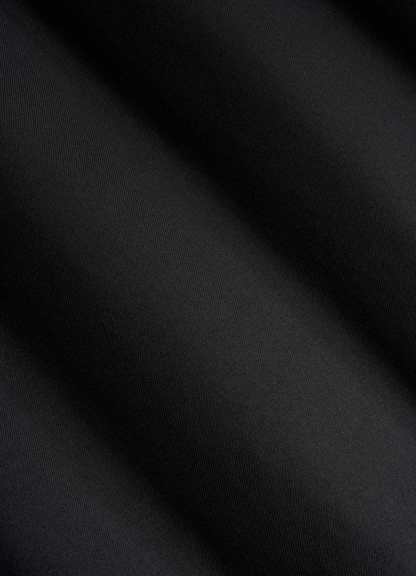 Black Reversible Bomber Jacket