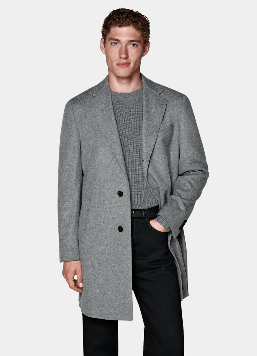 Light Grey Overcoat