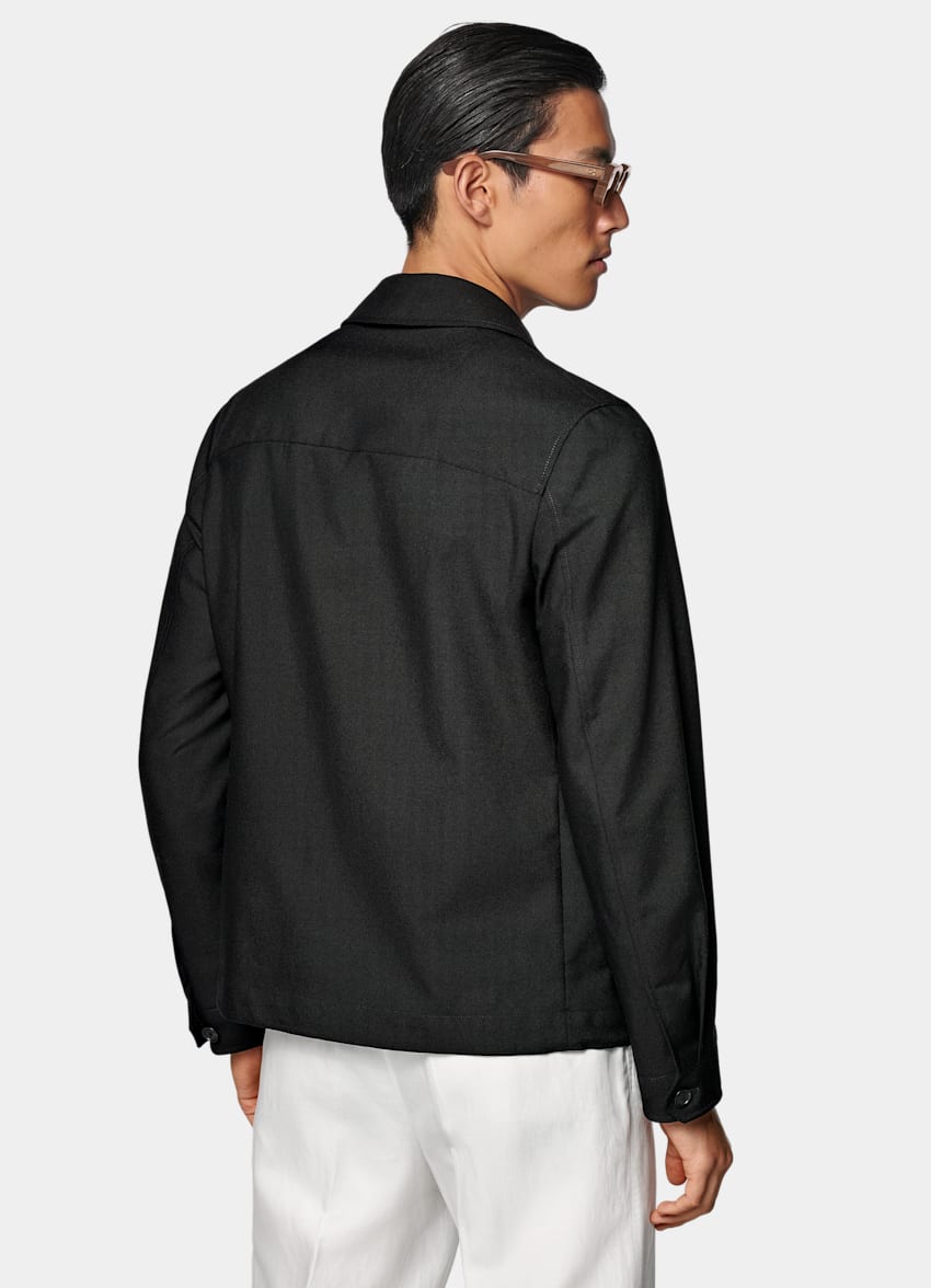 Black Bomber Jacket